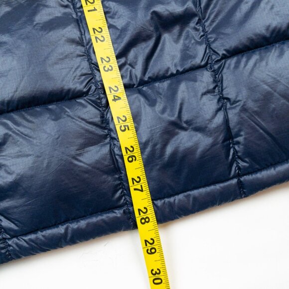 Montbell Superior Down Vest Mens XL Navy Blue Puffer Packable Insulated 2301218 - Picture 10 of 14